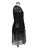 W by Worth 100% Polyester Black Cocktail Dress Size 6 - photo 4