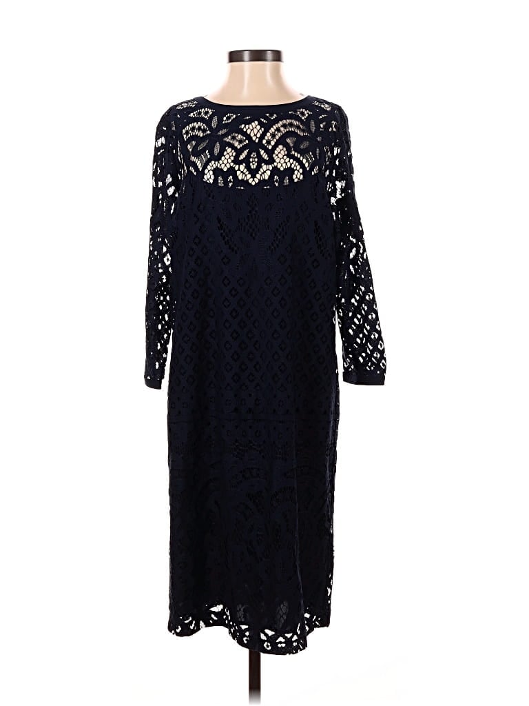 Ann Taylor Loft Cocktail Dress In Black