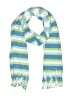 Old Navy 100% Polyester Stripes Blue Scarf One size - photo 1