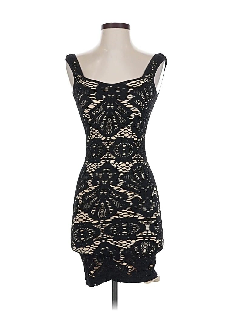 Pre-owned Intimately By Free People Cocktail Dress In Black