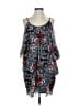 Weston 100% Nylon Paisley Blue Casual Dress Size S - photo 1