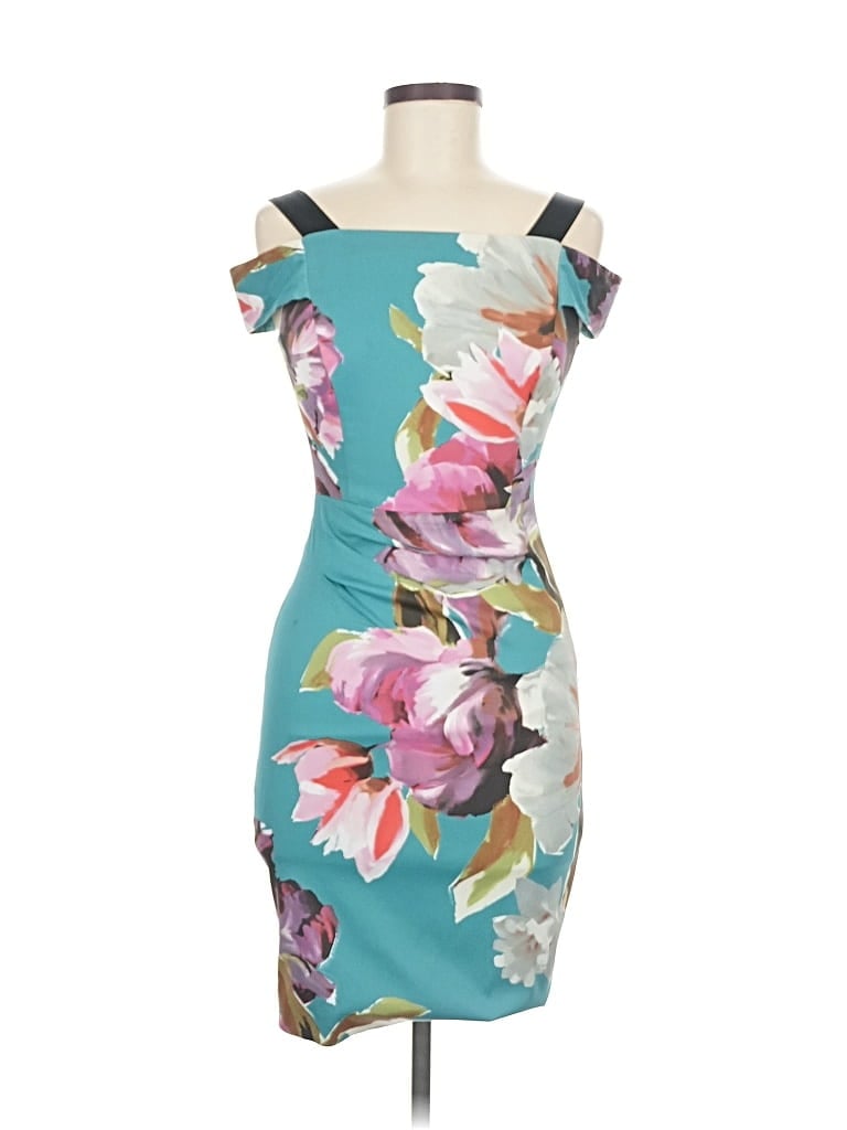 Click to view more detailed imagery on our partner's website Pre-owned Karen Millen Cocktail Dress In Blue