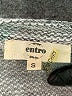 Entro Color Block Gray Cardigan Size S - photo 7