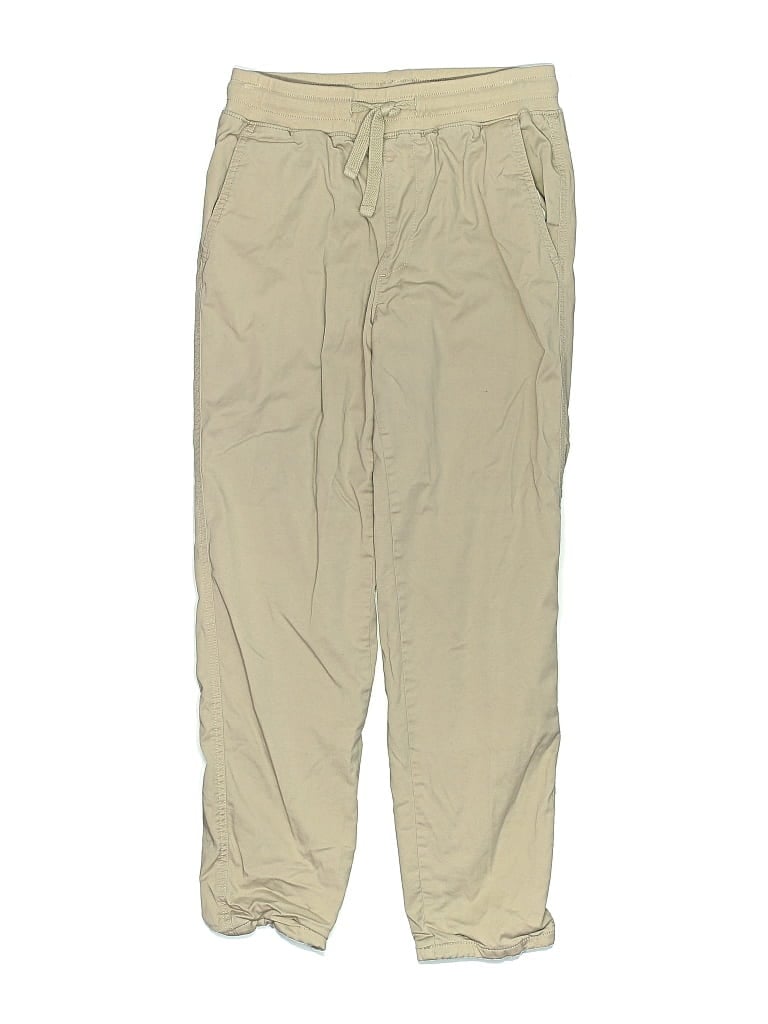 Pre-owned Crewcuts Kids' Khaki Pant In Brown