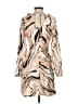 Lost + Wander 100% Polyester Animal Print Tan Cocktail Dress Size S - photo 2
