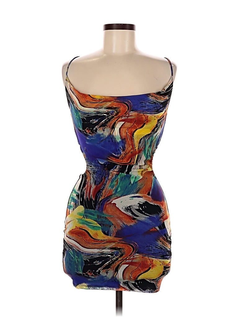 Pre-owned Blanc Cocktail Dress In Blue