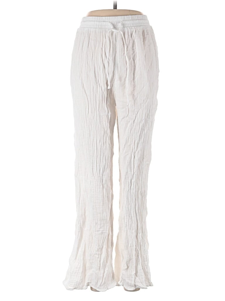 Pre-owned Abercrombie & Fitch Casual Pants In White