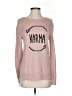 BCBGMAXAZRIA Graphic Pink Pullover Sweater Size XXS - photo 1