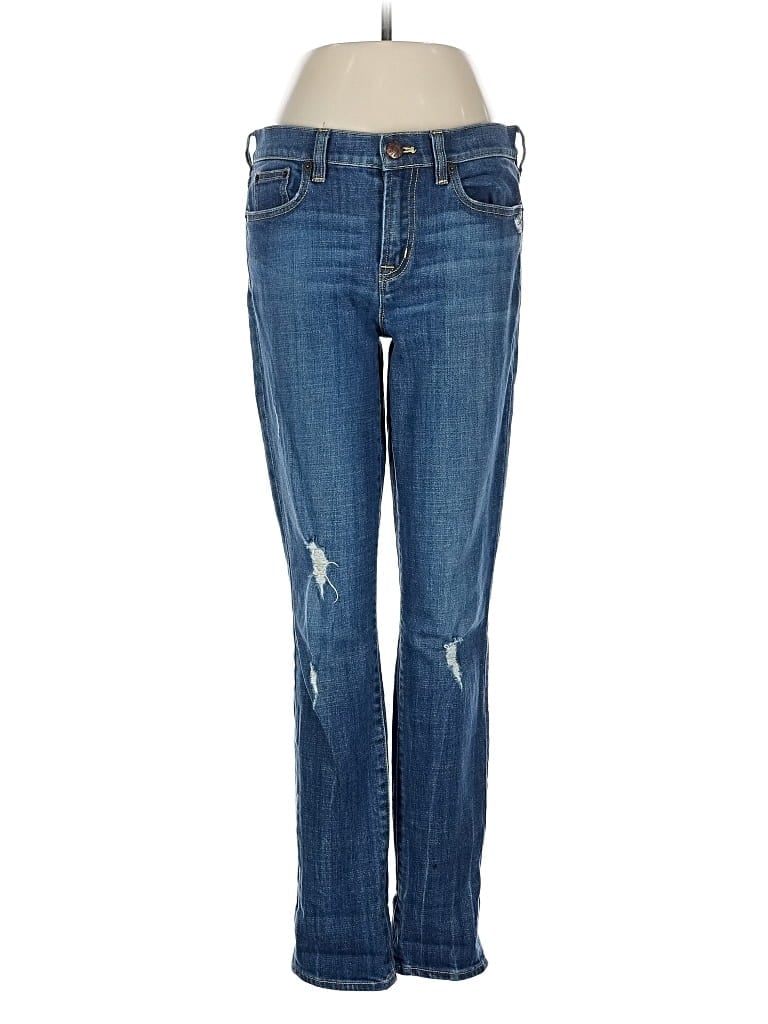 Pre-owned J.crew Factory Store Jeans In Blue