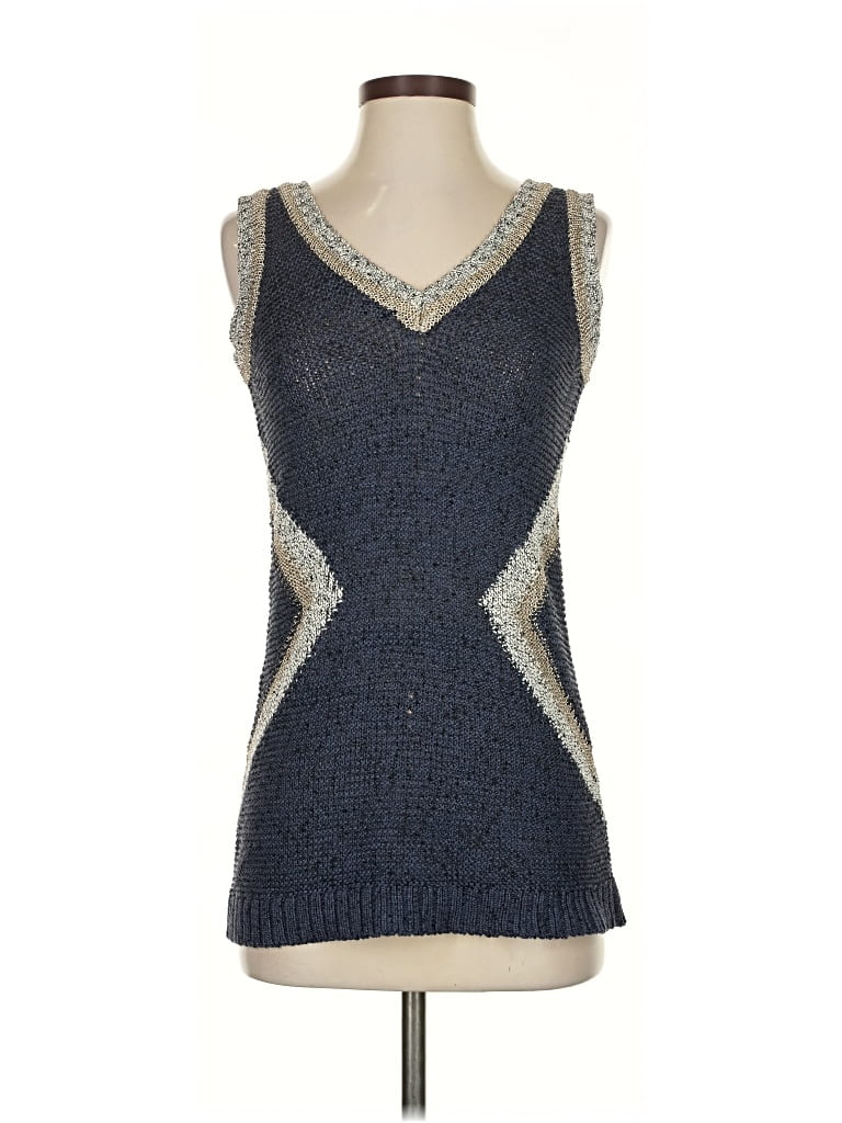 Pre-owned Inc International Concepts Sweater Vest In Blue