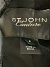 St. John Solid Black Cocktail Dress Size 8 - photo 6