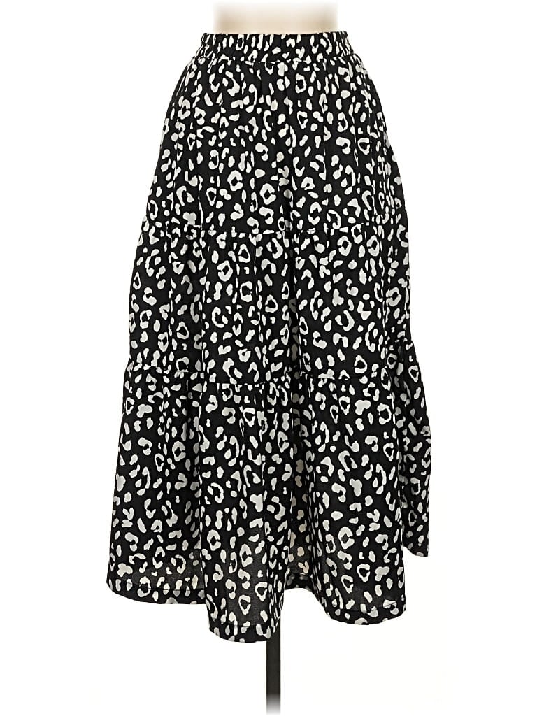 Pre-owned Merokeety Casual Skirt In Black