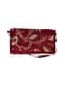 Assorted Brands Floral Burgundy Red Clutch One size - photo 1