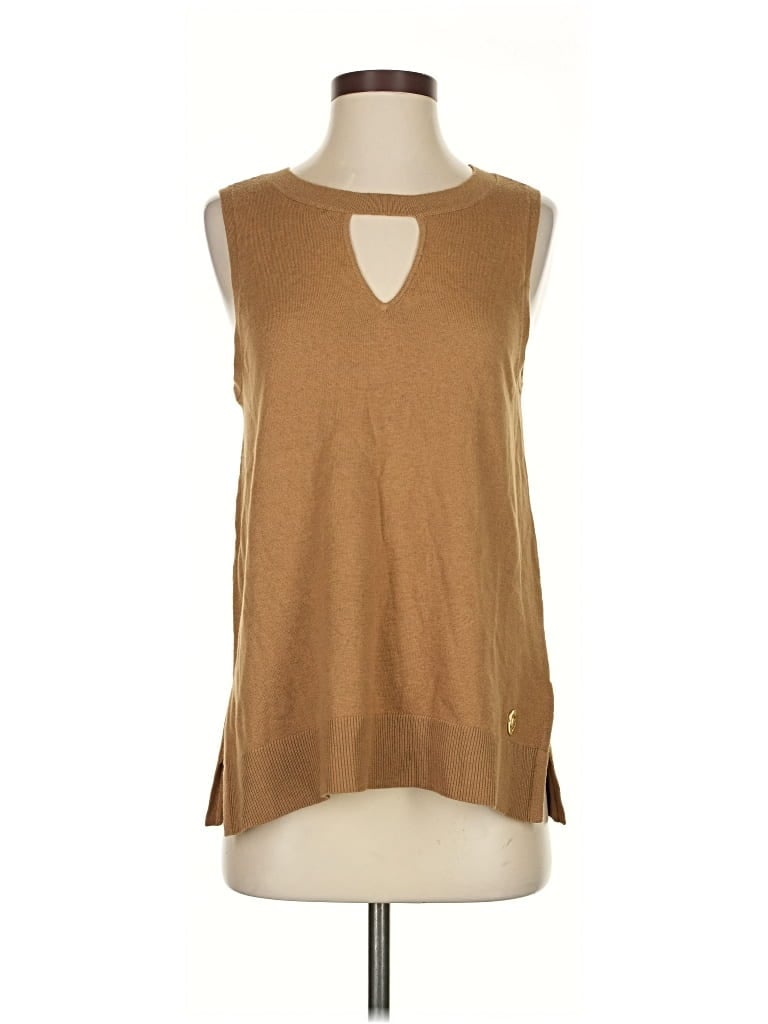 Pre-owned Michael Michael Kors Sweater Vest In Brown