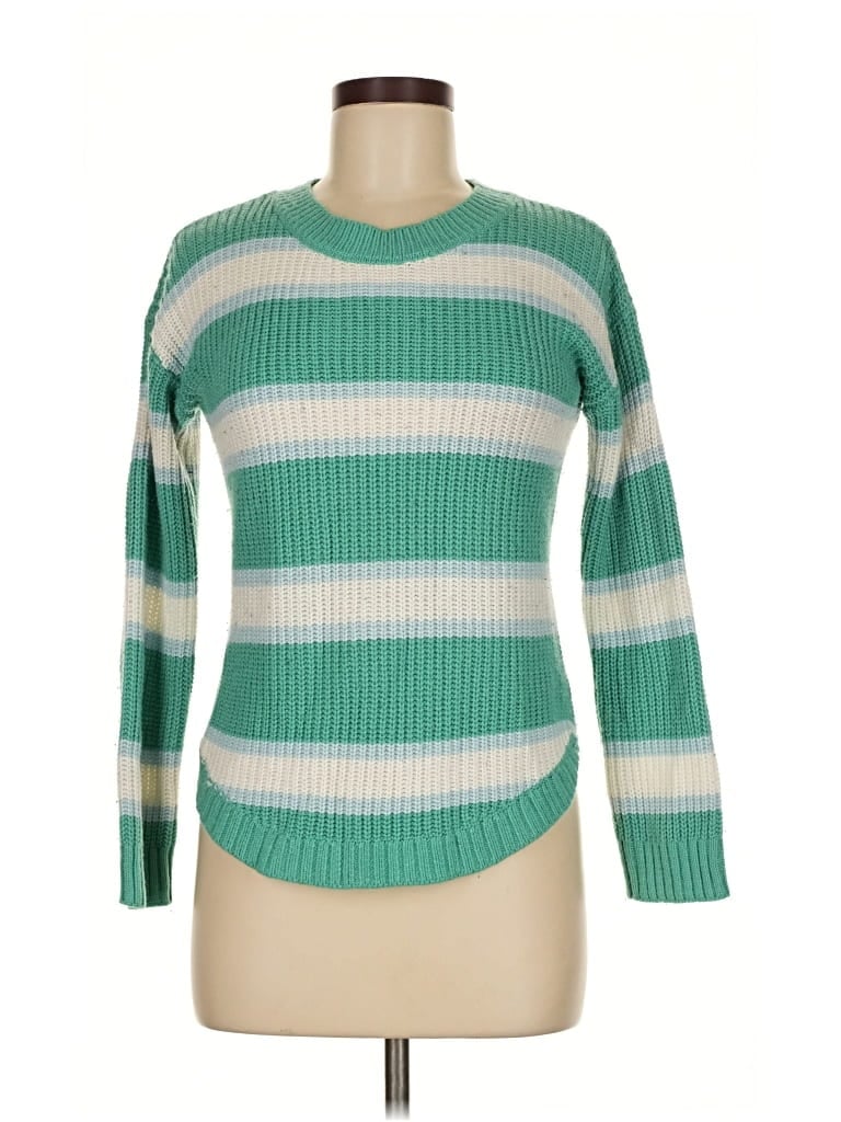 Pre-owned So Pullover Sweater In Green