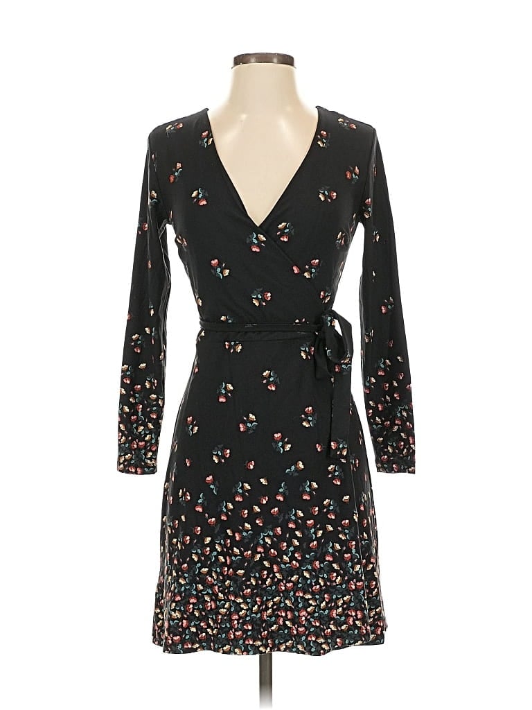 Pre-owned Ann Taylor Loft Casual Dress In Black