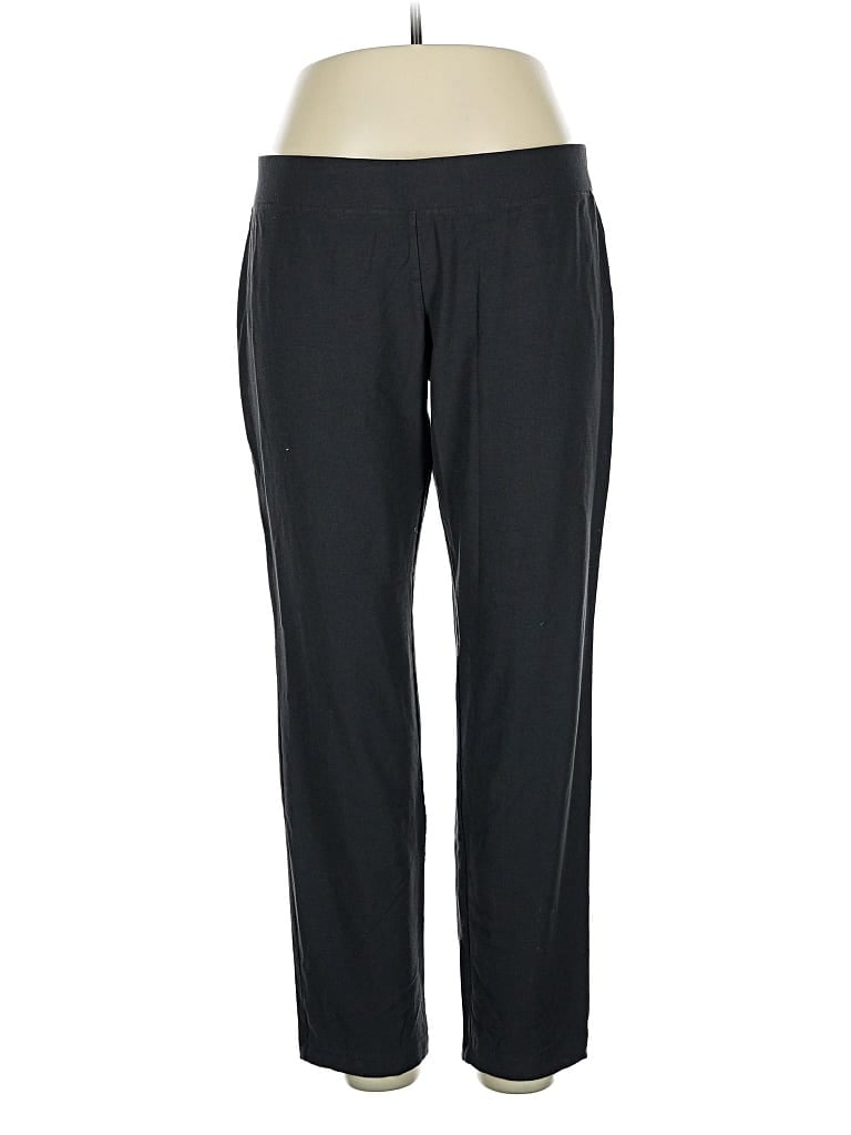 Pre-owned Eileen Fisher Active Pants In Black