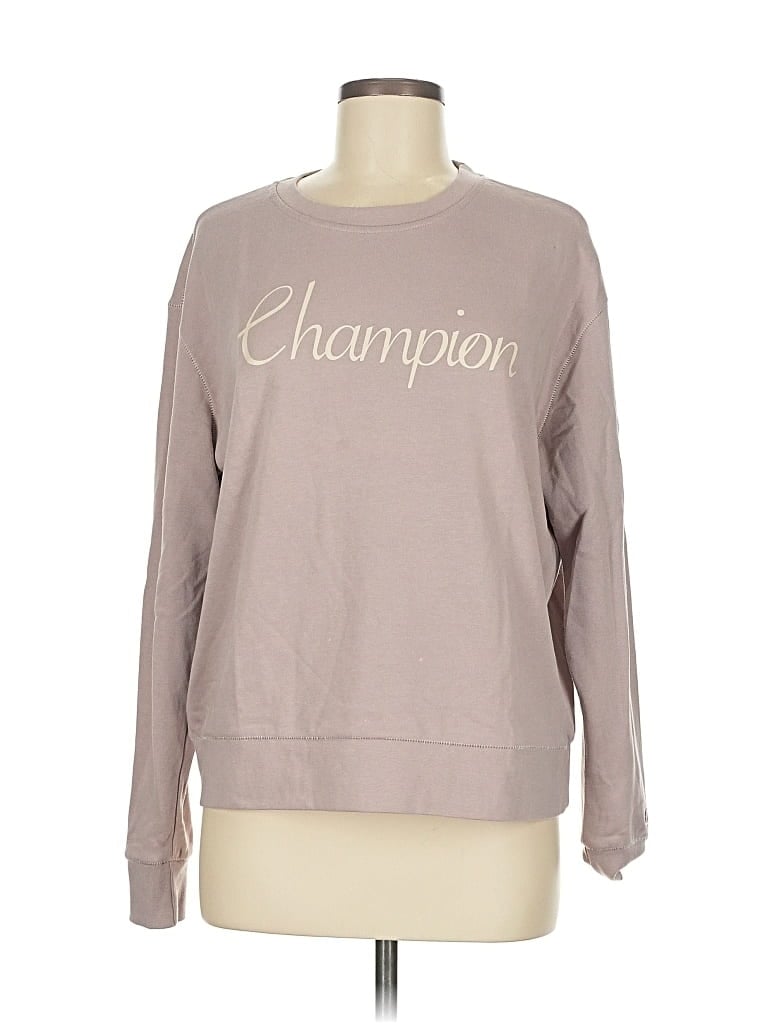 Click to view more detailed imagery on our partner's website Pre-owned Champion Long Sleeve T-shirt In Brown