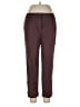 Escada Solid Burgundy Casual Pants Size EU 42 / US 12 - photo 1