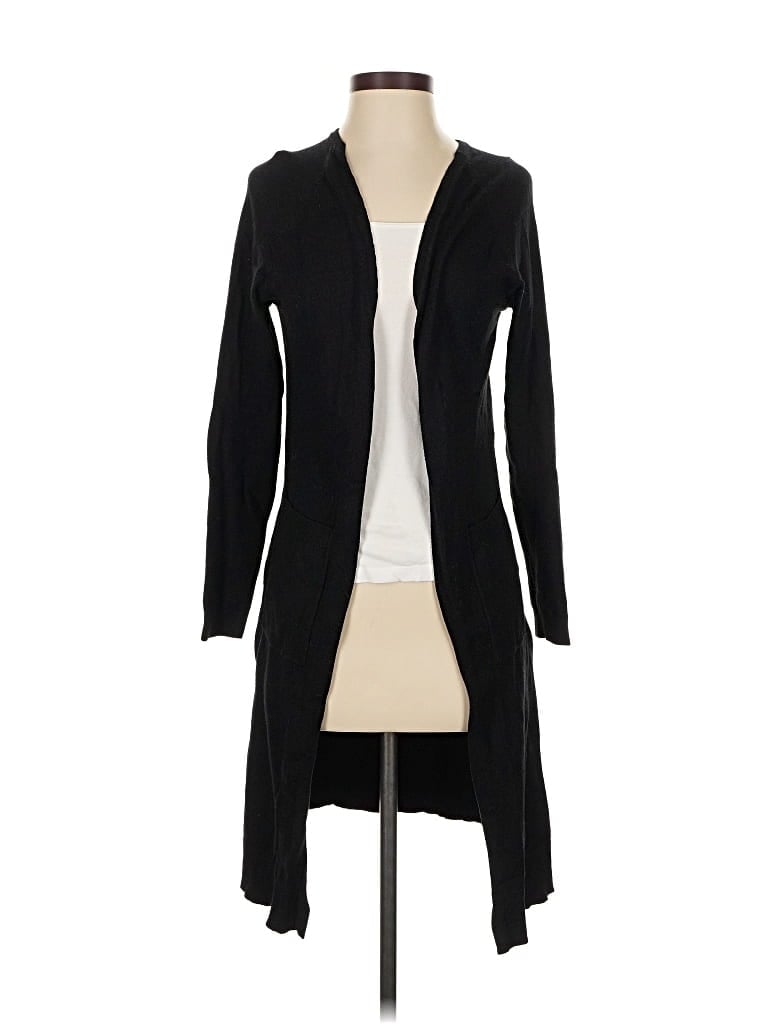 Pre-owned Love Tree Cardigan Sweater In Black