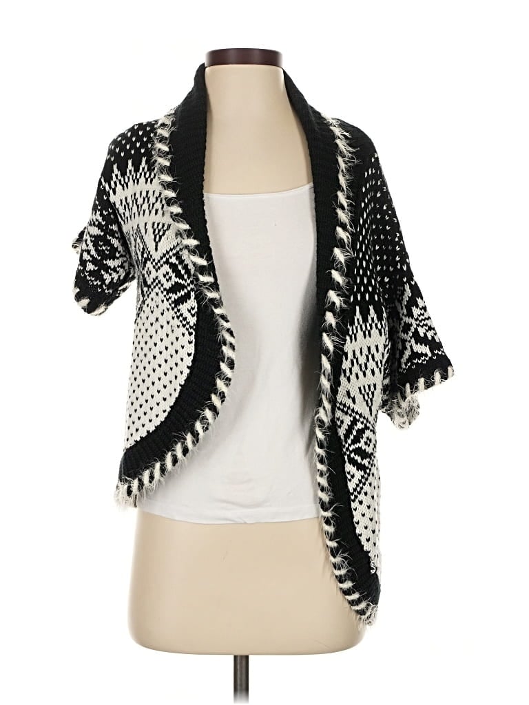 Pre-owned Westbound Cardigan Sweater In Black