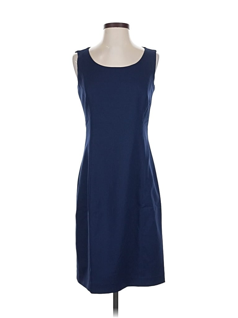 Pre-owned Tahari By Asl Casual Dress In Blue