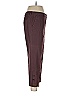Escada Solid Burgundy Casual Pants Size EU 42 / US 12 - photo 4
