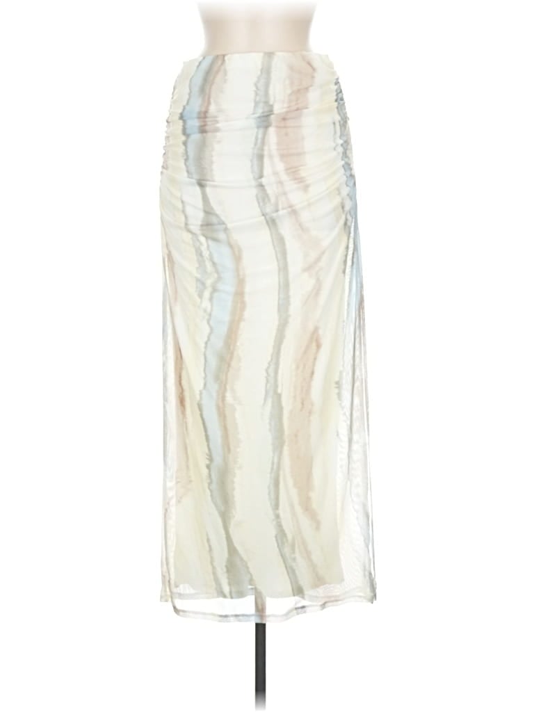 OPEN EDIT Pre-owned Casual Skirt In White