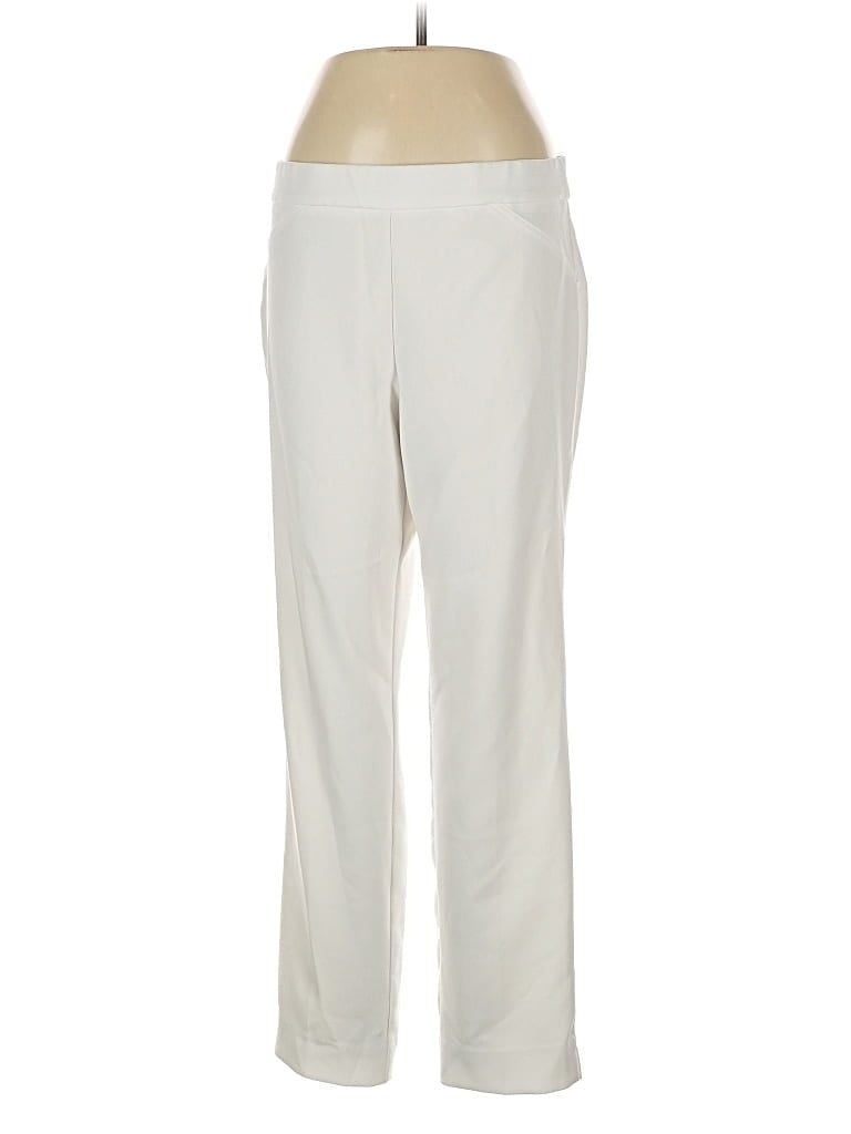 Pre-owned Anne Klein Casual Pants In White