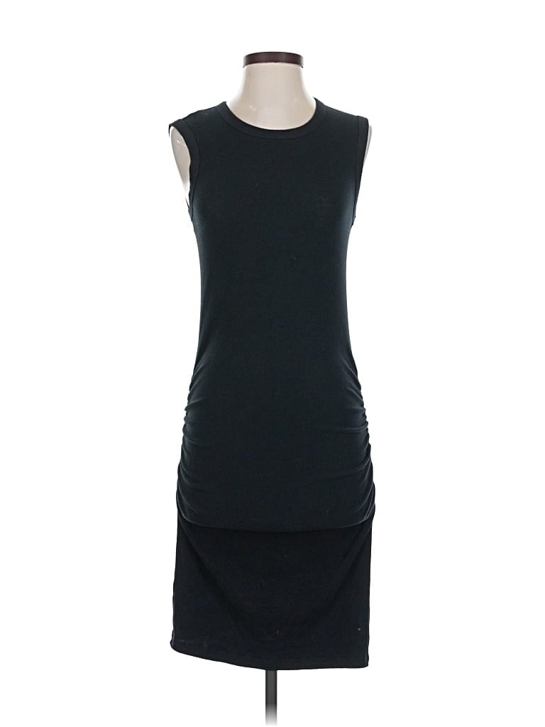 Pre-owned James Perse Cocktail Dress In Black