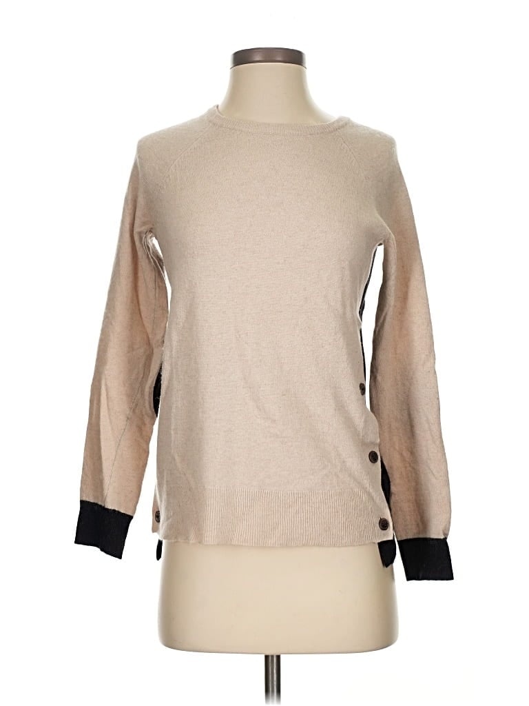 Pre-owned J.crew Factory Store Pullover Sweater In Brown