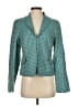 Akris Punto Tweed Teal Blue Blazer Size 5 - photo 1