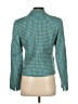 Akris Punto Tweed Teal Blue Blazer Size 5 - photo 2