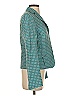 Akris Punto Tweed Teal Blue Blazer Size 5 - photo 4