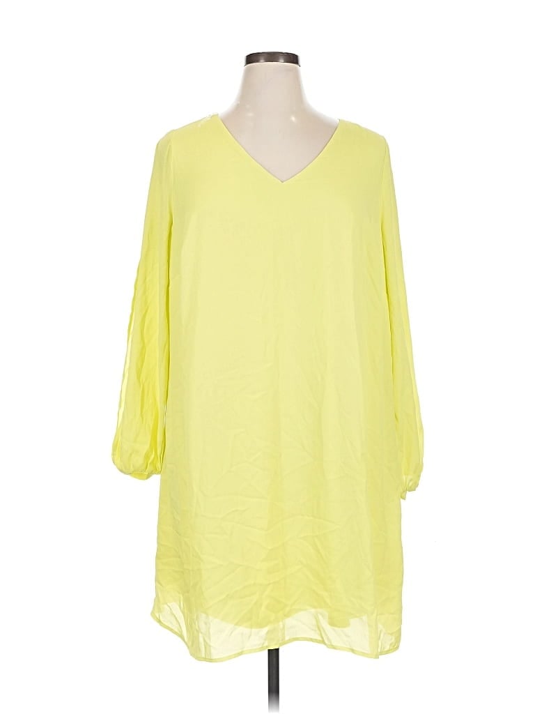 Worthington Casual Dress In Yellow