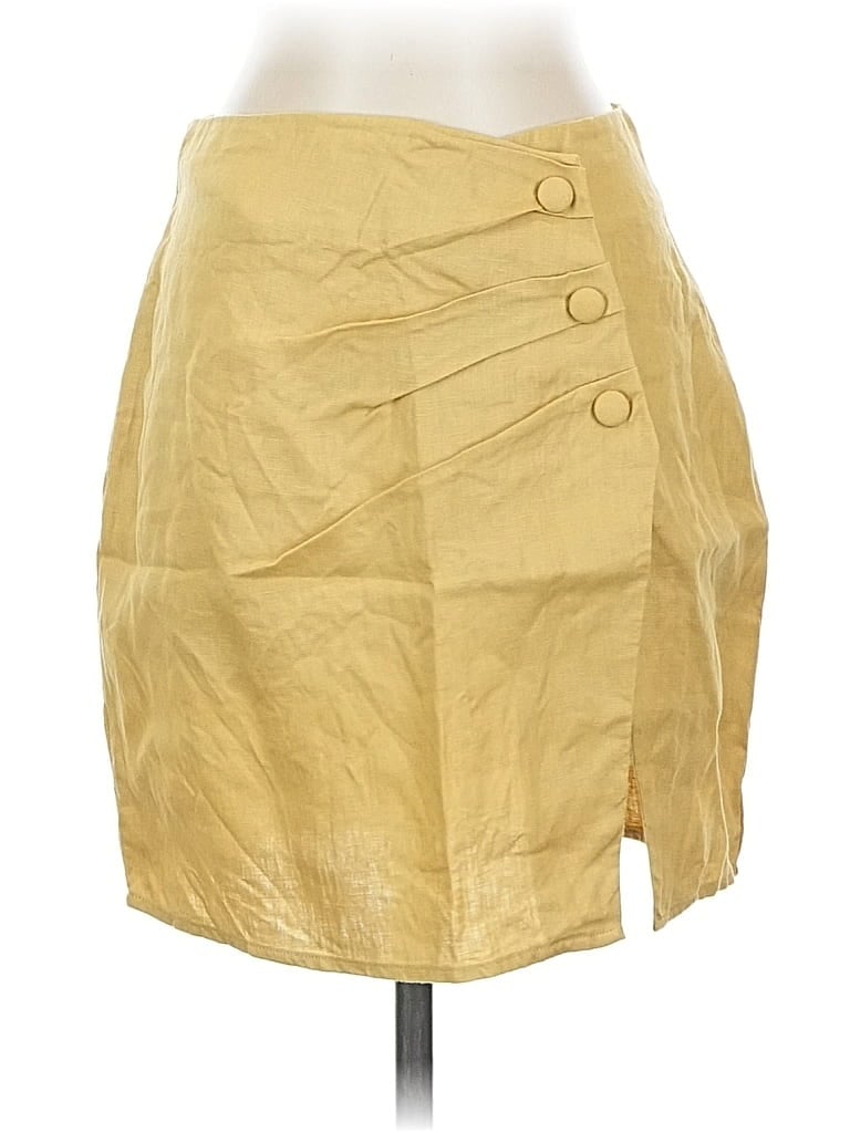 Pre-owned Reformation Casual Skirt In Brown