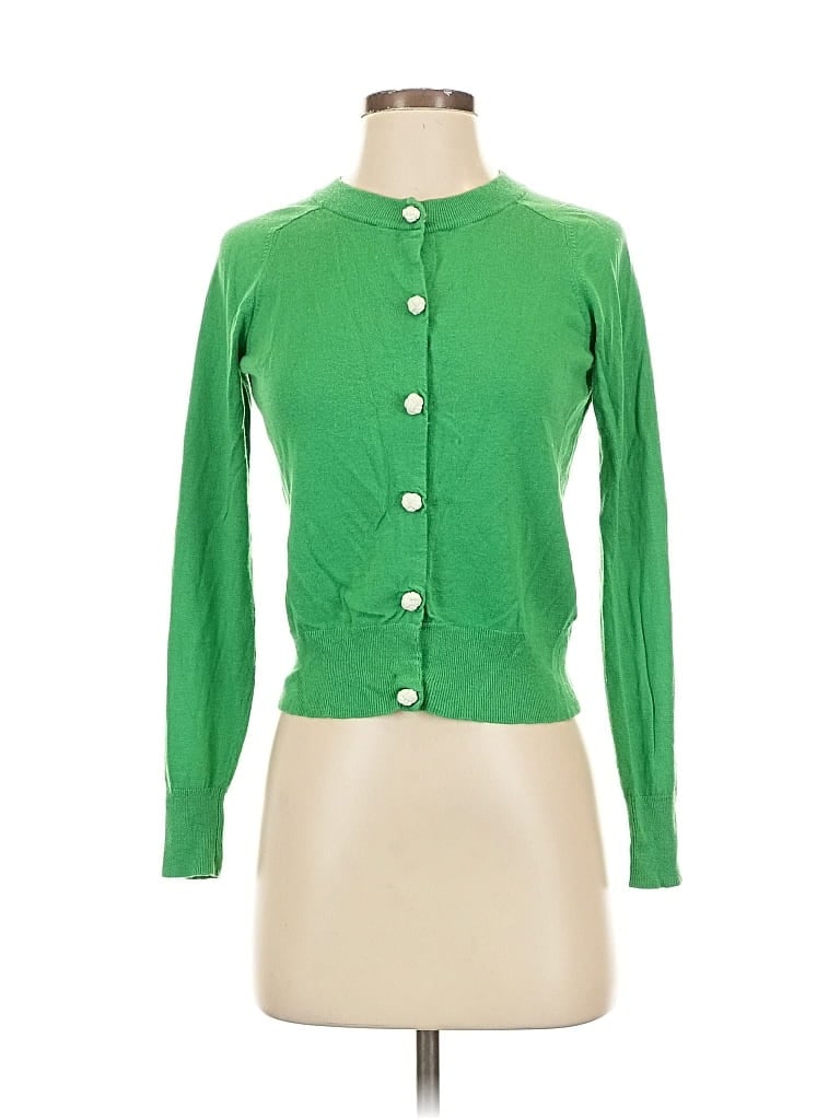 BANANA REPUBLIC Pre-owned Cardigan Sweater In Green