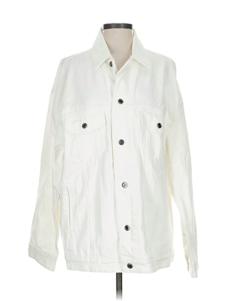 Pre-owned Michael Michael Kors Jacket In White