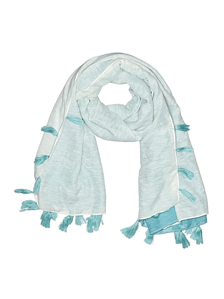 Pre-owned Unbranded Scarf In Blue