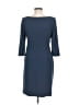 David Meister Solid Blue Cocktail Dress Size 6 - photo 2