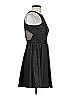 Parker 100% Polyester Argyle Black Cocktail Dress Size XS - photo 4