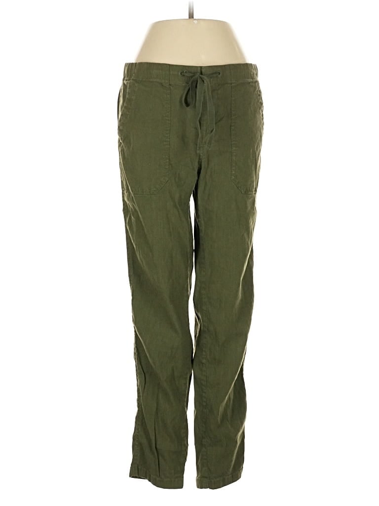 LOU & GREY Pre-owned Linen Pants In Green