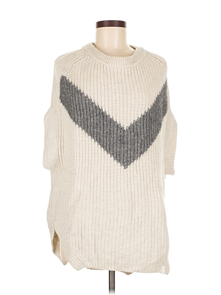 Pre-owned Kit And Ace Pullover Sweater In White