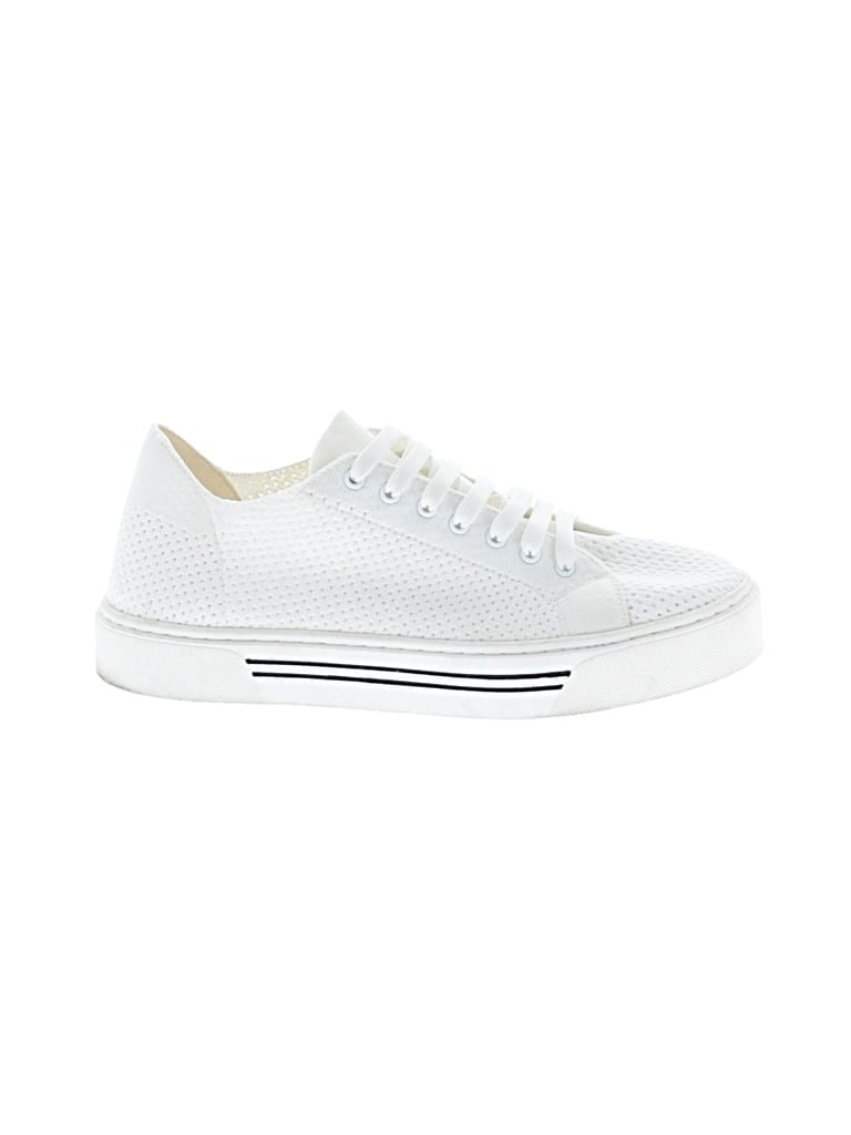 Pre-owned Steven New York Sneakers In White