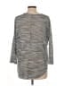 Olive and Oak Metallic Silver Pullover Sweater Size L - photo 2
