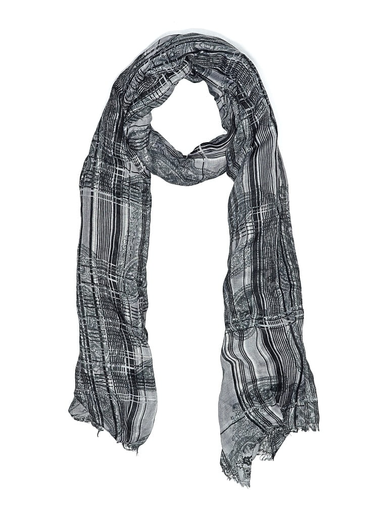 Pre-owned Unbranded Scarf In Gray
