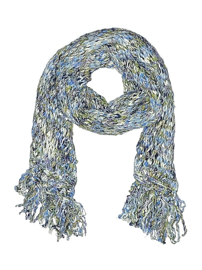 Pre-owned Unbranded Scarf In Blue