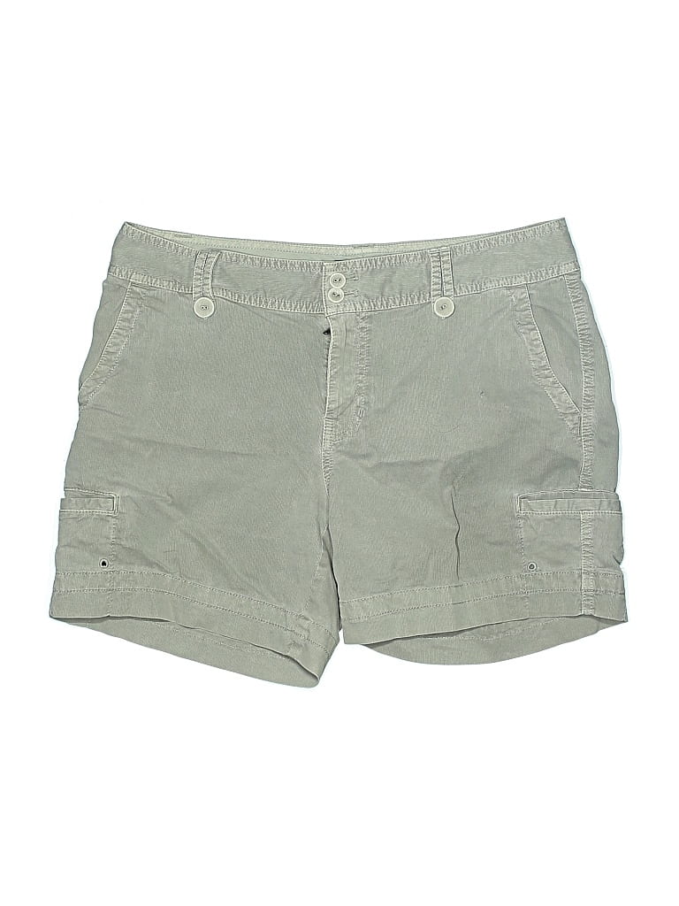 Pre-owned Eddie Bauer Khaki Shorts In Gray