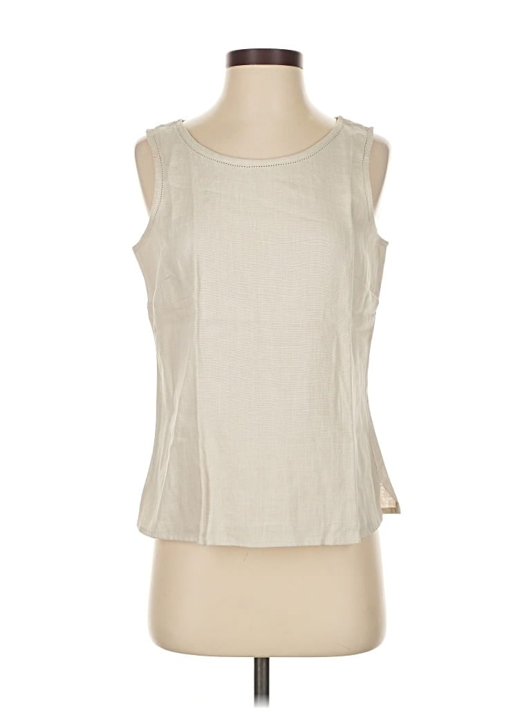Click to view more detailed imagery on our partner's website Pre-owned Bagatelle Sleeveless Blouse In White