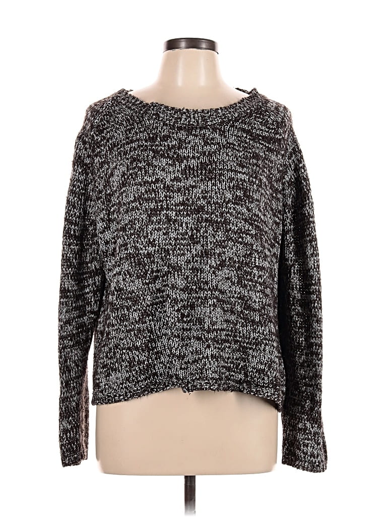 Pre-owned Carol Rose Pullover Sweater In Gray